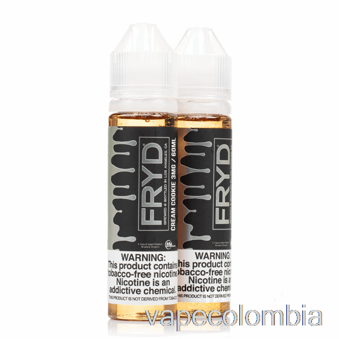 Vape Recargable Cream Cookie - E-líquido Fryd - 120ml 0mg